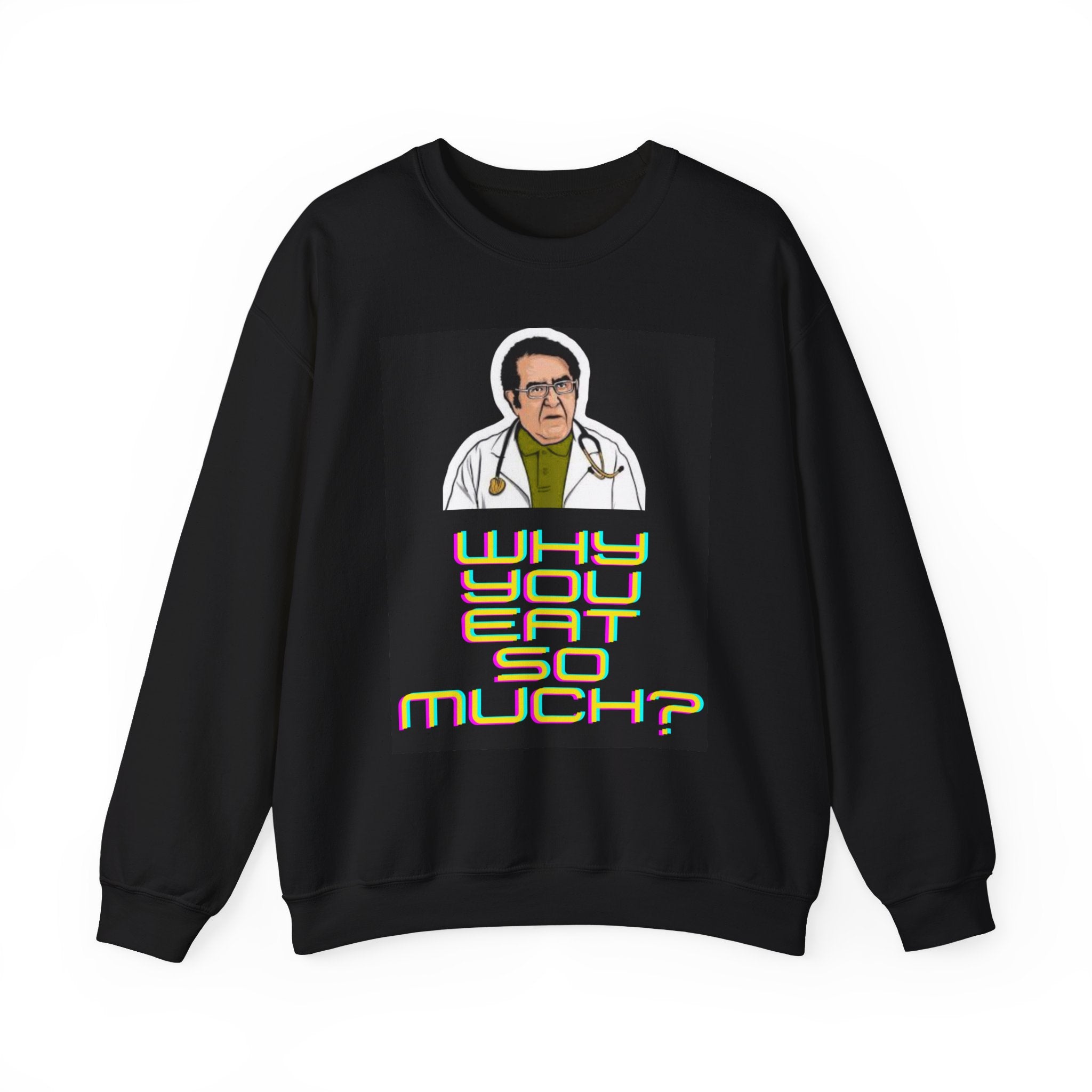 Weight Loss Motivation Crewneck Sweatshirt, Humor Gift for Friends, Casual Wear, Gift for Food Lovers, Cozy Sweatshirt for Everyday Use