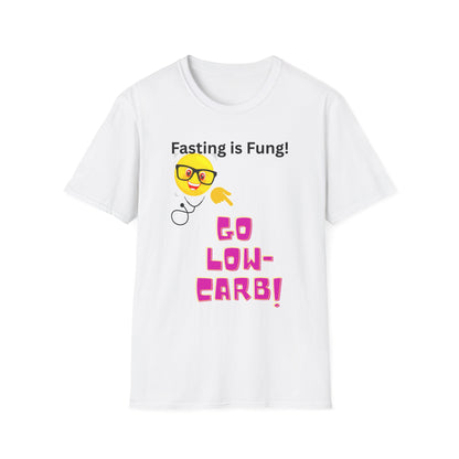 Fasting Motivation T-Shirt for Fun Health Enthusiasts | Ideal Gift for Dieters, Weight Watchers, Exercise Lovers, Fitness Goals, Motivation