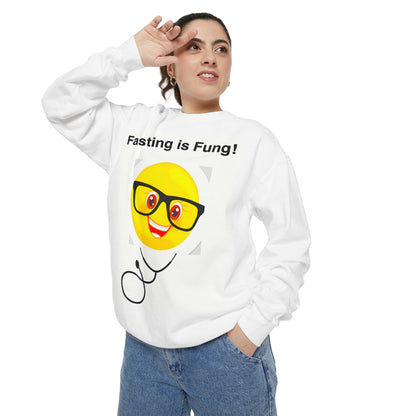 Fasting Motivation -Unisex Garment-Dyed Sweatshirt
