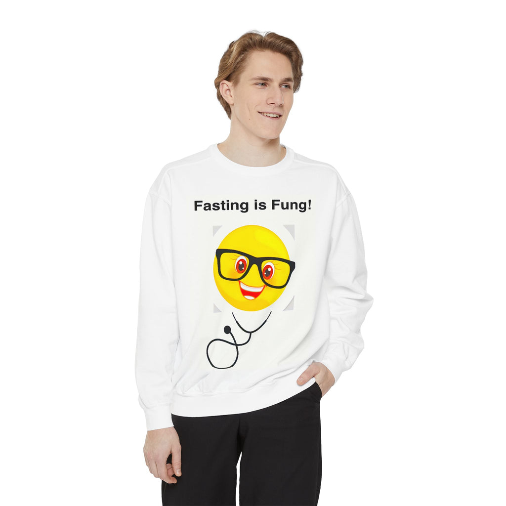 Fasting Motivation -Unisex Garment-Dyed Sweatshirt