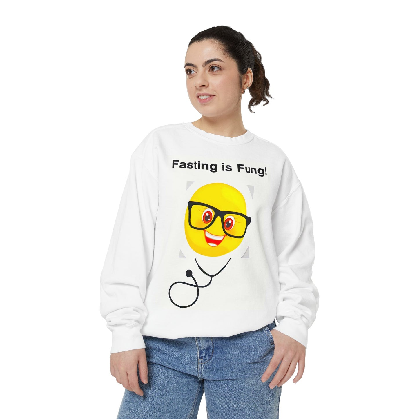 Fasting Motivation -Unisex Garment-Dyed Sweatshirt