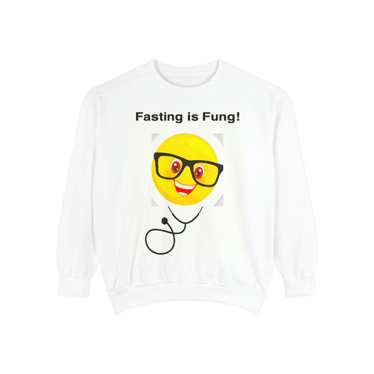 Fasting Motivation -Unisex Garment-Dyed Sweatshirt