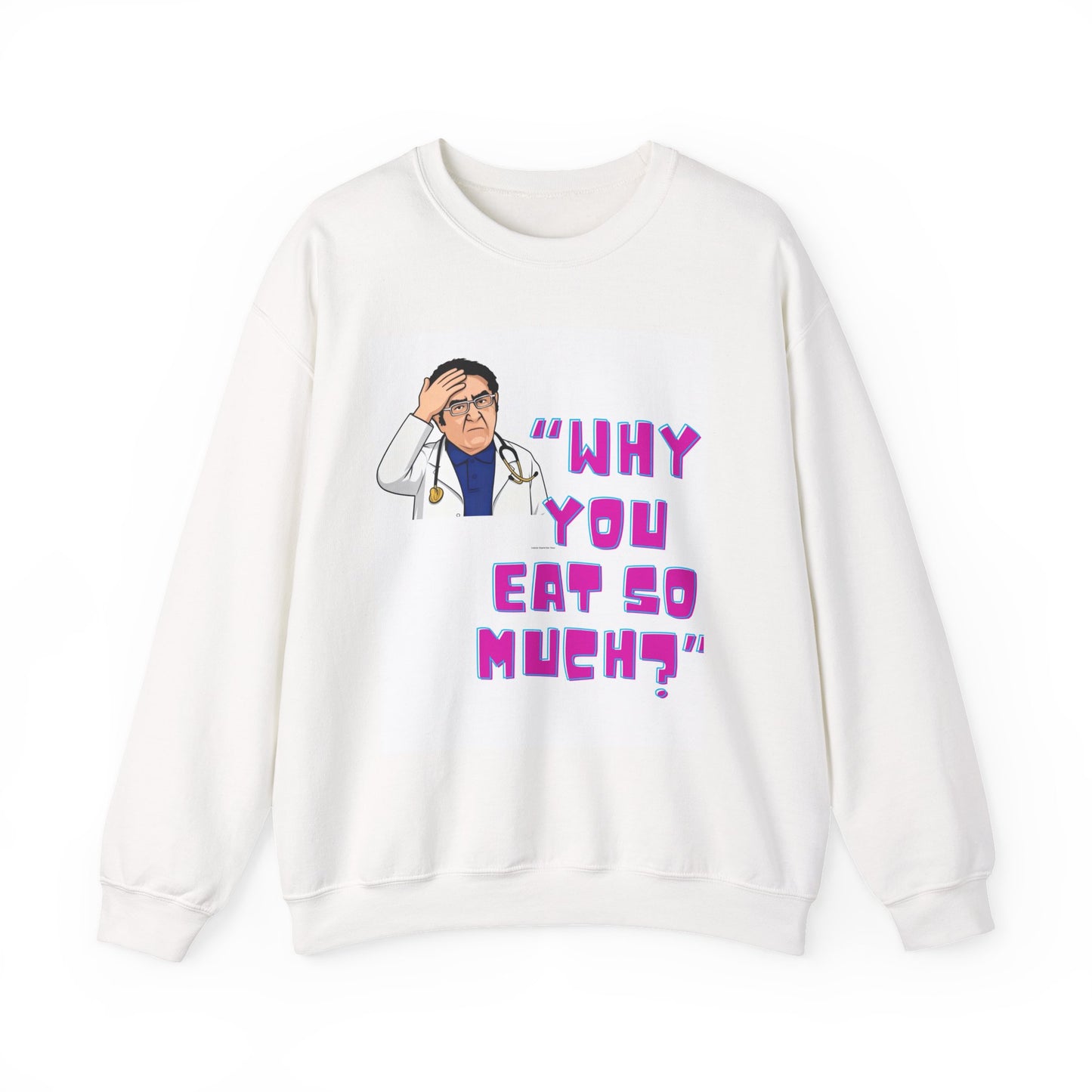 Weight Loss Motivation Humorous Crewneck Sweatshirt - Perfect for Friends, Gift, Funny Quote, Unisex Apparel, Casual Wear