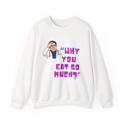 Weight Loss Motivation Humorous Crewneck Sweatshirt - Perfect for Friends, Gift, Funny Quote, Unisex Apparel, Casual Wear