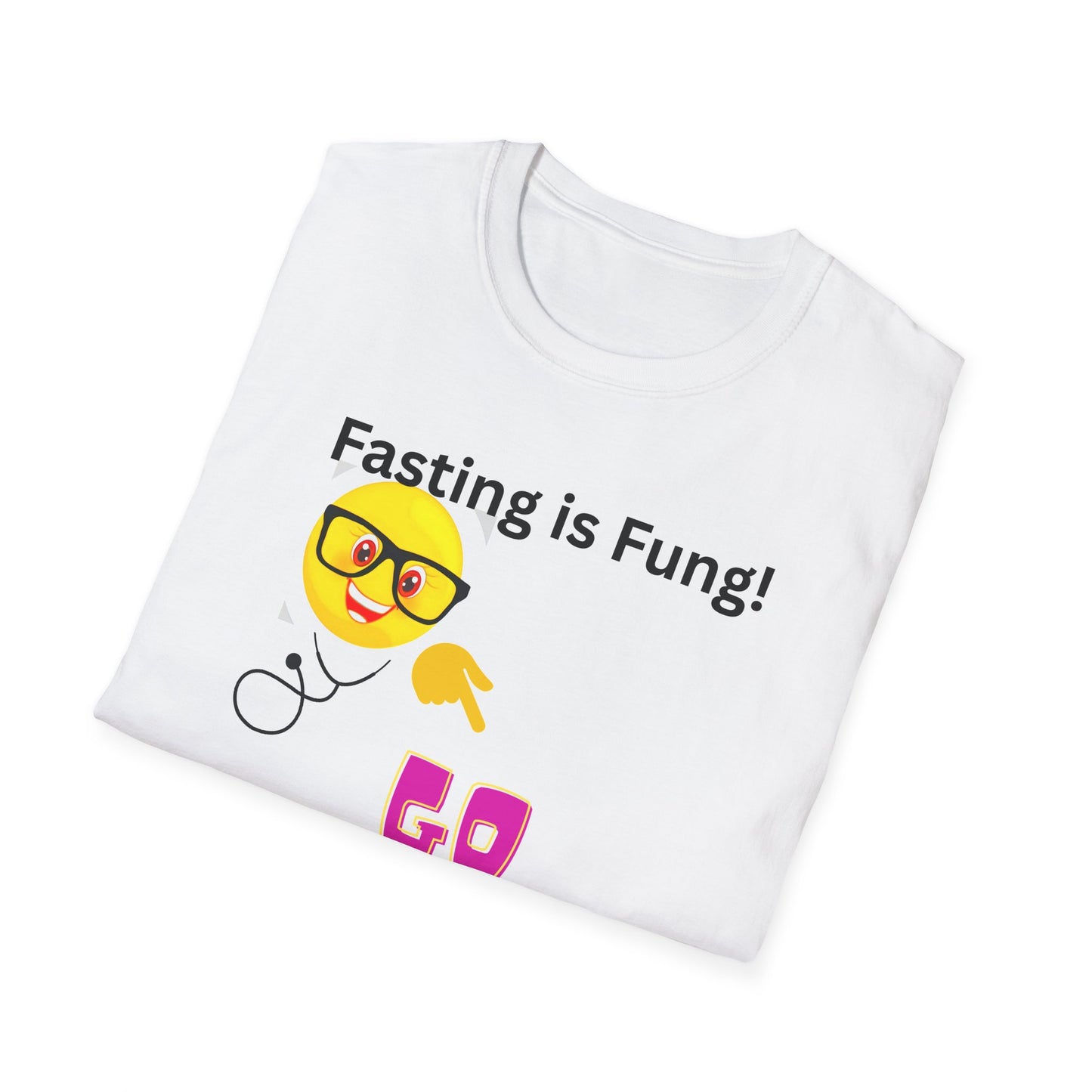 Fasting Motivation T-Shirt for Fun Health Enthusiasts | Ideal Gift for Dieters, Weight Watchers, Exercise Lovers, Fitness Goals, Motivation