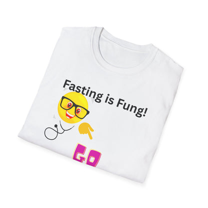 Fasting Motivation T-Shirt for Fun Health Enthusiasts | Ideal Gift for Dieters, Weight Watchers, Exercise Lovers, Fitness Goals, Motivation